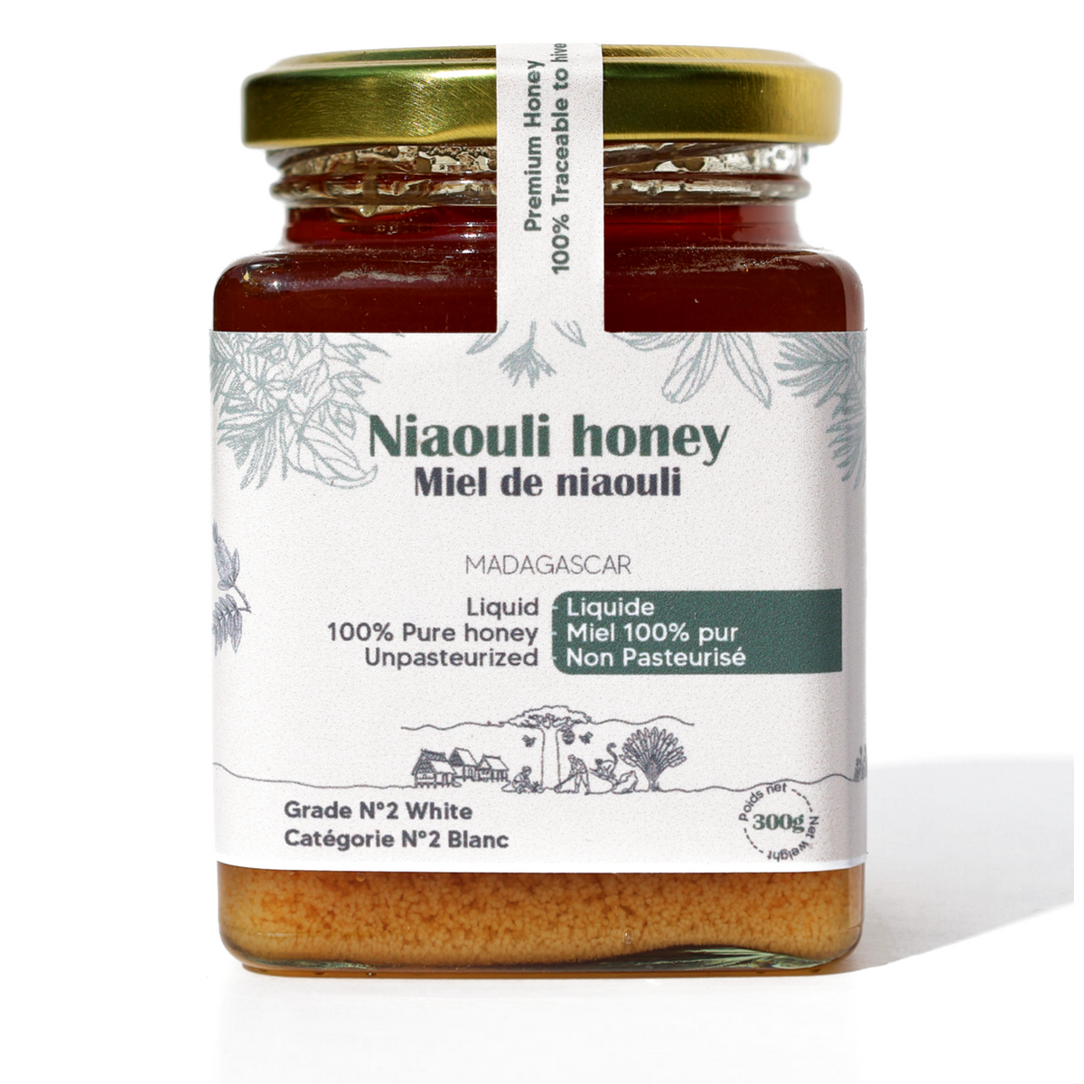 Liquid niaouli honey from Madagascar