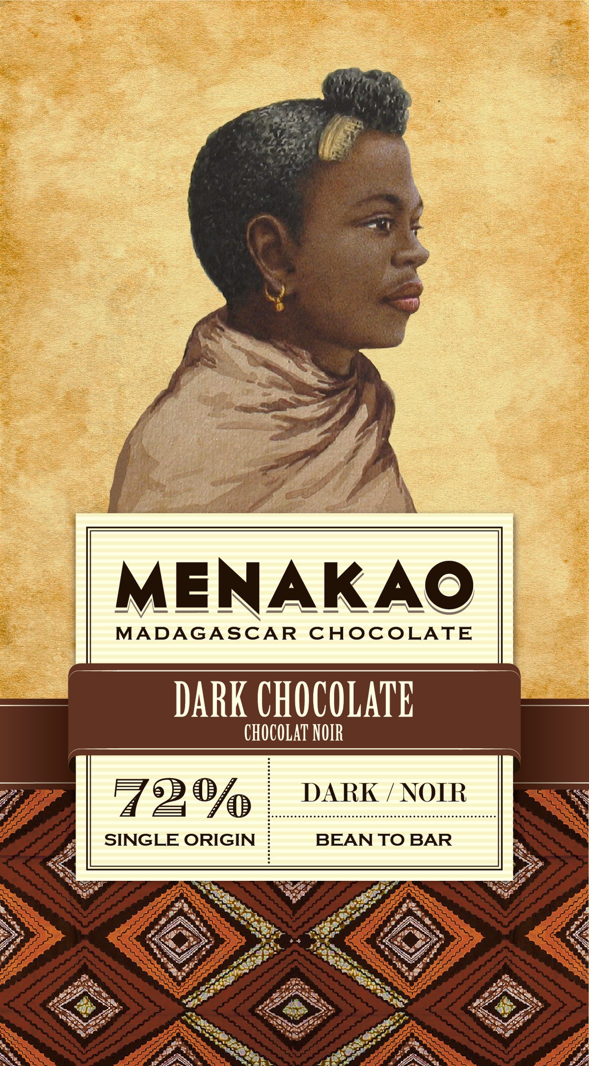 80% single-origin dark chocolate bar from Madagascar