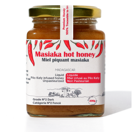 Masiaka hot honey with chili from Madagascar